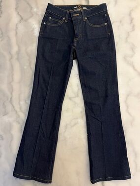 Miraclebody Women's Dark Blue Wide Leg Jeans